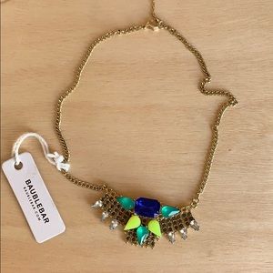 Rhinestone necklace bauble bar